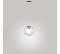 Lampadario Contemporaneo Ufo Cromo 1 Luce E27 Piccola