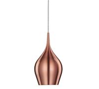 Lampadario Contemporaneo Vibrante Alluminio Rosa 1 Luce E14
