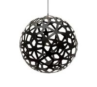 Lampadario Corallo Ø100 Nero 2 Lati