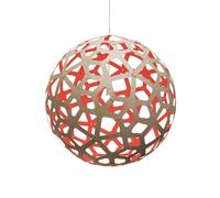 Lampadario Corallo Ø120 Rosso