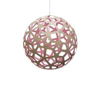 Lampadario Corallo David Trubridge Ø100 Rosa