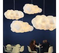 Lampadario Creativo Nuvola di Cotone - Lampada Da Soffitto Sospensione Decorativa Per Camera Da Letto, Sala Da Pranzo