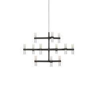 Lampadario Crown Minor Nero