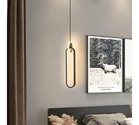 Lampadario da Comodino per Camera da Letto Moderno Semplice Creativo Lampada a Sospensione Lunga Linea Personalizzata Camera da Letto per Anziani Soggiorno Corridoio Bar Hotel Piccole Lampad