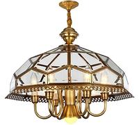 Lampadario da soffitto a 7 luci semi-incassato, lampadario, plafoniere in vetro, plafoniere moderne in metallo, compatibile con camera, corridoio, bar, soggiorno, lampada di decorazione per interni in