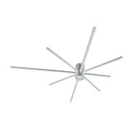 Lampadario da soffitto a led 43 watt plafoniera lampada moderna bianco [EEK: E]