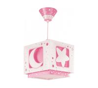 LAMPADARIO DA SOFFITTO DALBER Moonlight Luna e Stelle, Rosa