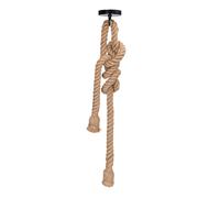 Lampadario da soffitto Double Rope Canapa 2 x E27 Aigostar