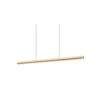 DORICA LAMPADARIO A SOSPENSIONE 140CM LED 3000K 35W 3900 lm RAME LISCIO