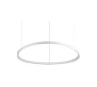 Sospensione Moderna Gemini Bianco Led 80W 3000K Luce Calda