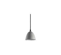 Sospensione Industrial-Minimal Oil-4 Metallo Cemento Grigio 1 Luce Gu10
