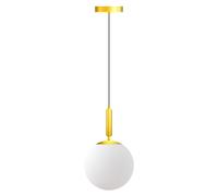 Lampadario da soffitto Luna Oro 1 x E27 M LEDME