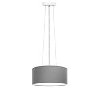 Lampadario da soffitto Tissue Grigio 2 x E27 Aigostar