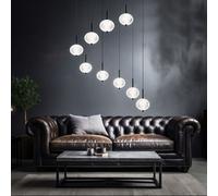 Lampadario Da Tavolo LED Sospeso BigLight Con Sfera Di Vetro [EEK: E]