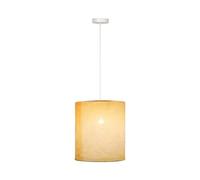 Lampadario Da Terra In Tessuto Bianco Per Sala Da Pranzo E27 B:30 Cm