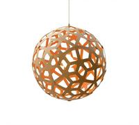 Lampadario David Trubridge Corallo Ø40 Arancione