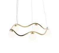 Lampadario Decor Circle Of Life Ø65 Cavo Trasparente