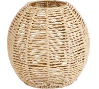 Lampadario Di Bambù Copertura Ricambio Plafoniera Paralume Tessuto Mano