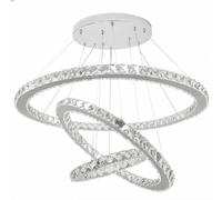 lampadario a sospensione moderno led da soffitto design 3 colori con punti luce [EEK: A++]