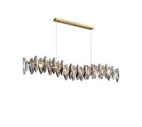 Lampadario di cristallo moderno Compatible with ristorante di lusso Villa di di lusso Lampadario a LED Compatible with soggiorno, club creativo, decorazione d'interni,lampada un aspetto elegante