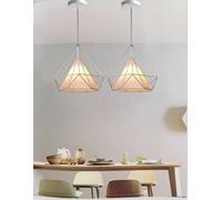 Lampadario diamante da soffitto sospeso pendente moderno plafoniera e27 B20