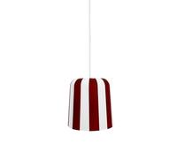 Lampadario Dyberg Larsen Gry Rosso Scuro/ Bianco