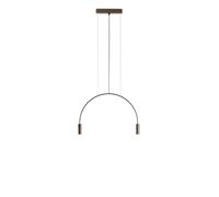 Lampadario Estiluz Volta 2 Bronzo 2700K