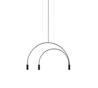 Lampadario Estiluz Volta 3 Lampadario Nero