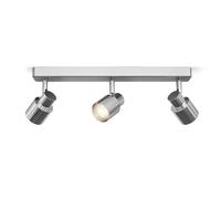 Lampadario faretti VALTO III plafoniera/applique cromo 230V GU10 LED 3x5W IP44