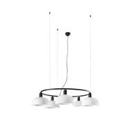 Lampadario Faro TATAWIN CIRCULAR Grande Bianco