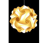 Lampadario FIOCCO 35 cm Moderno a LED Cucina Soggiorno luminoso Lampada a sospensione da soffitto Originale sala da pranzo salone Illuminazione moderna casa Luce relax lampadina calda