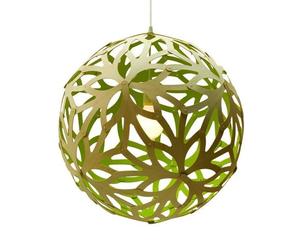 Lampadario Floreale Color Lime Ø80