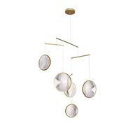 Lampadario Focus X5 DCWéditions Oro