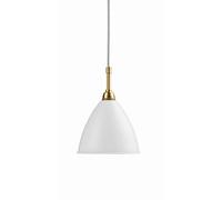 Lampadario Gubi Bestlite BL9S Piccolo Bianco Opaco/ Ottone