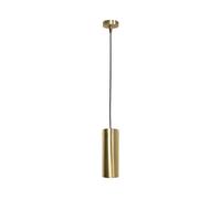 Lampadario Hängelampe E27 D: 8,5 Cm In Bronzo Chiaro Ottone Reale Stretto