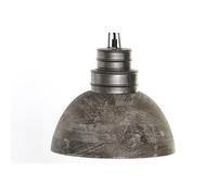 Lampadario Home ESPRIT Metallo Legno di mango 25 W 29 x 29 x 28 cm