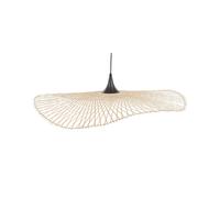 Lampadario in Bambú Marrone Chiaro Paralume Curvo 130 cm Floyd