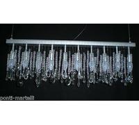 LAMPADARIO in Ferro con Perle . luce classica o domotica Alexa Google . 232