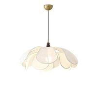 Lampadario in tessuto Boho, lampadario a sospensione in tessuto intrecciato a mano, lampada a sospensione bianca, lampada da soffitto per sala da pranzo, soggiorno, isola, cucina, camera da letto