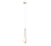 Lampadario In Vetro E Metallo E14 Beige Bianco Soggiorno Moderno RIVISE