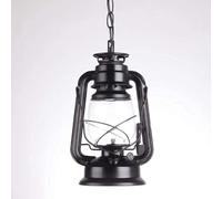 Lampadario IP54 Impermeabile Antipioggia Lampada a Sospensione Compatible with Esterni Loft Country Village Retro Lampada a Cherosene Lanterna Luce a Sospensione in Metallo,Lampadario