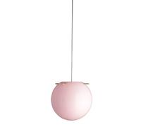 Lampadario Koi Ø19 Rosa Opale/ Ottone in Ottone
