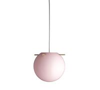 Lampadario Koi Ø32 Rosa Opale/ Ottone in Ottone
