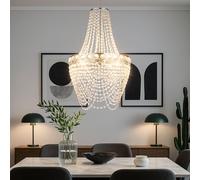 Lampadario Lampada a Sospensione Plafoniera Luce Kristallleuchte LED H 150 CM [EEK: G]