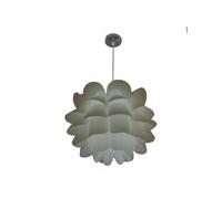LAMPADARIO LAMPADA A SOSPENSIONE ROTONDO MODERNO EFFETTO ORIGAMI FLOREALE