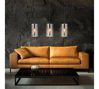 Lampadario Lampada da Soggiorno Vetro Fumé Cucina E14 H 120 CM [EEK: Non valutato]