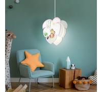 Lampadario Lampada di Legno Lampada Camera Bambini Scimmie Ragazza Animale E27 [EEK: Non valutato]