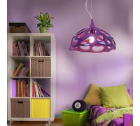 Lampadario Lampada per Bambini Viola Lampada a Sospensione 1 Luci Alteyya 110 CM [EEK: Non valutato]