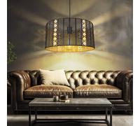 Lampadario Lampada Retrò Lampada Tavolo da Pranzo Griglia Design Oro Big.ligt [EEK: Non valutato]