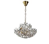Lampadario, Lampadario a Petali di da Sogno Leggero e Lussuoso, Lampada a Sospensione in Rustico Francese, Luce per Guardaroba per Sala da Pranzo, Lampada a Sospensione V-intage di personalità Vita
